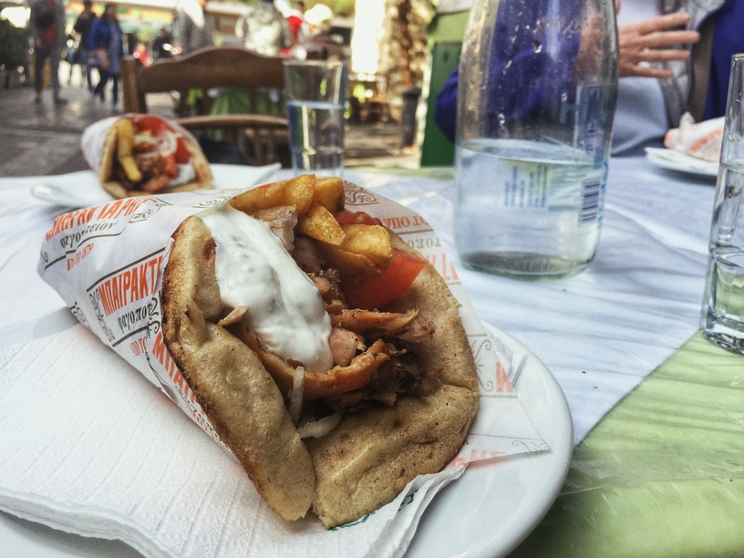 Athens souvlaki